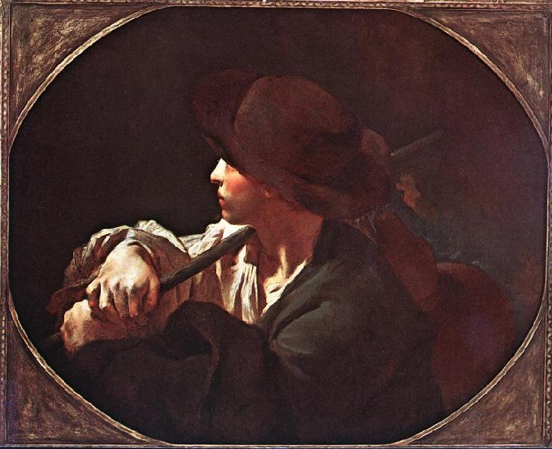 PIAZZETTA, Giovanni Battista Shepherd Boy ag Germany oil painting art
